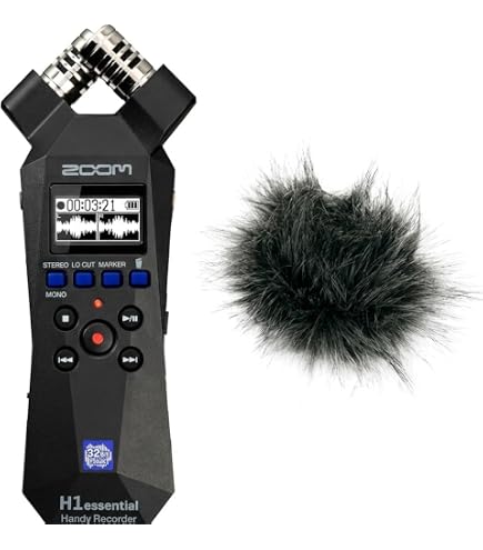 Amazon.com: Zoom H1essential 2-Track 32-Bit Float Portable Audio